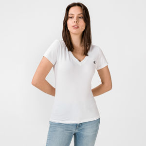 Calvin Klein dámské bílé triko - XL (YAF)